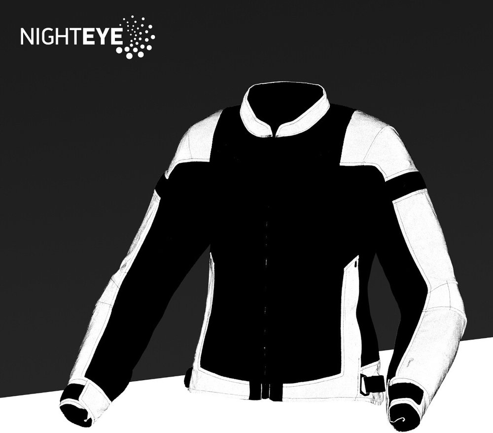 Macna Velotura NightEye Ladies Motorcycle Textile Jacket