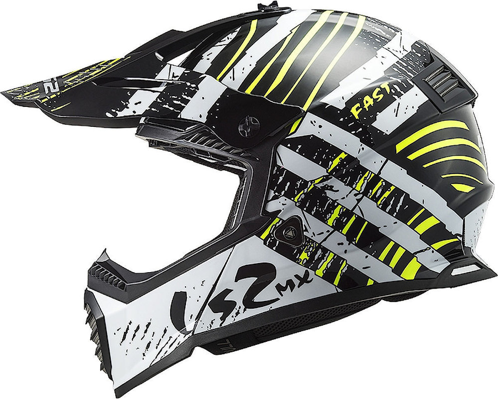LS2 MX437 Fast Evo Verve Motocross Helmet