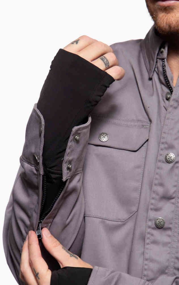 King Kerosin Lone Wolf Blanko Adventure Functional Shirt