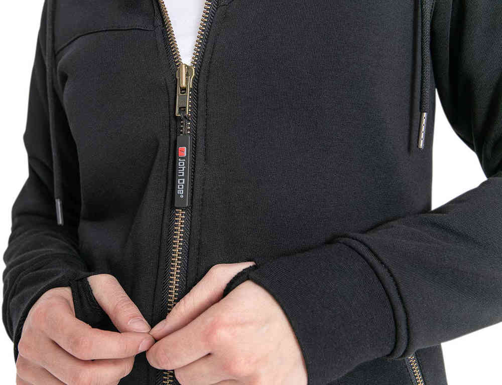 John Doe XTM 2.0 Ladies Motorcycle Zip Hoodie