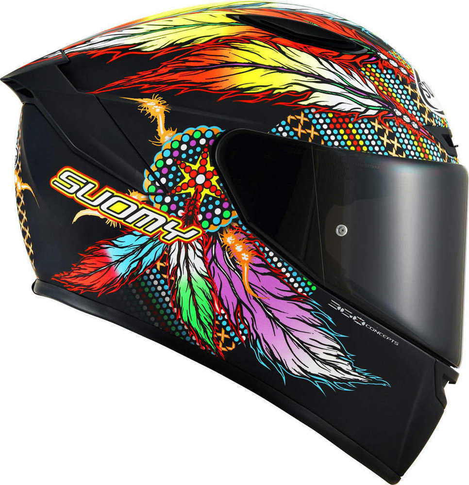 Suomy Track-1 Chieftain Multi Matt Black 2023 Helmet