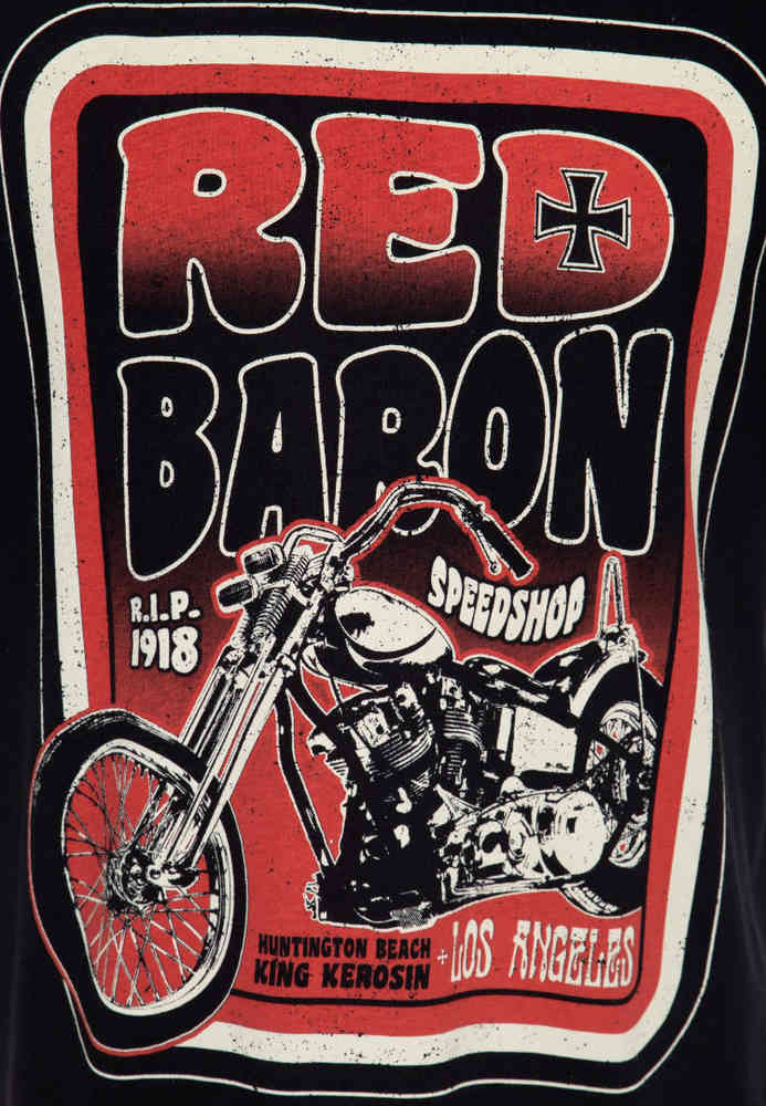King Kerosin Red Baron Speedshop T-Shirt