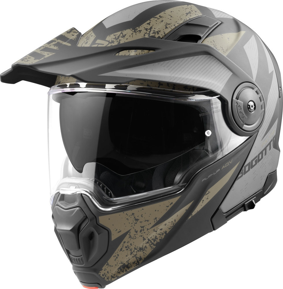 Bogotto FG-102 Safari Fiberglass Enduro Helmet
