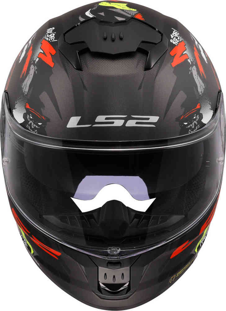LS2 FF808 Stream II Angry Monkey Helmet