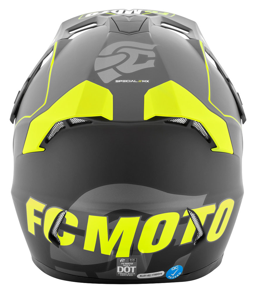 FC-Moto Merkur Straight Motocross Helmet