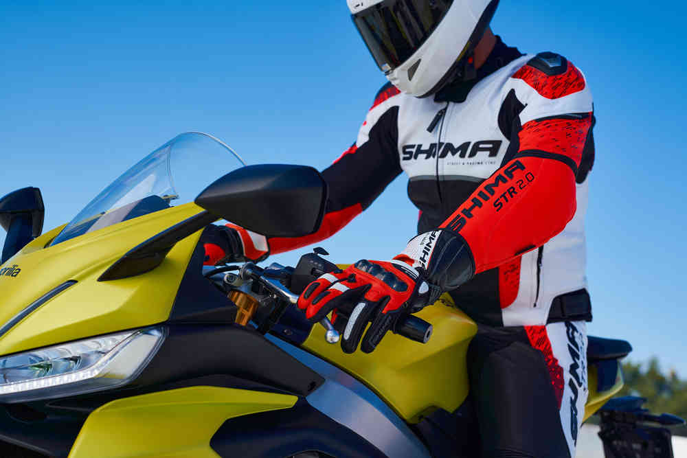 SHIMA STR 2.0 Motorcycle Leather Jacket