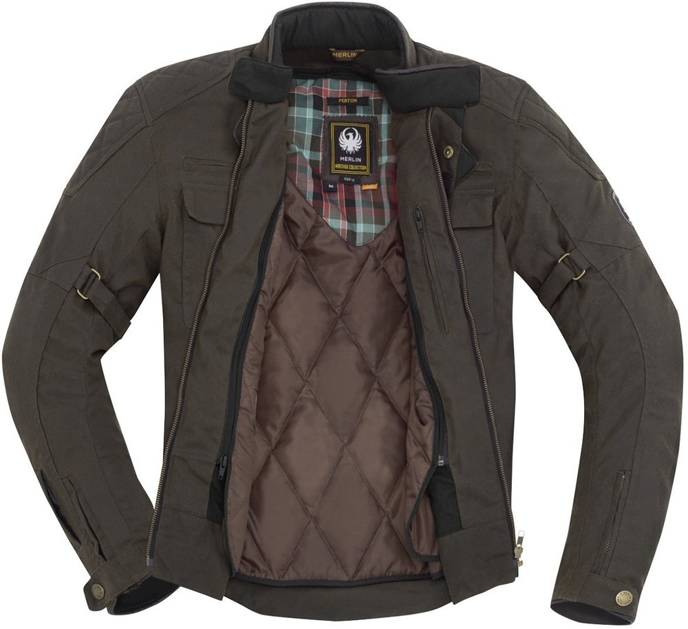 Merlin Perton Motorcycle Waxed Jacket