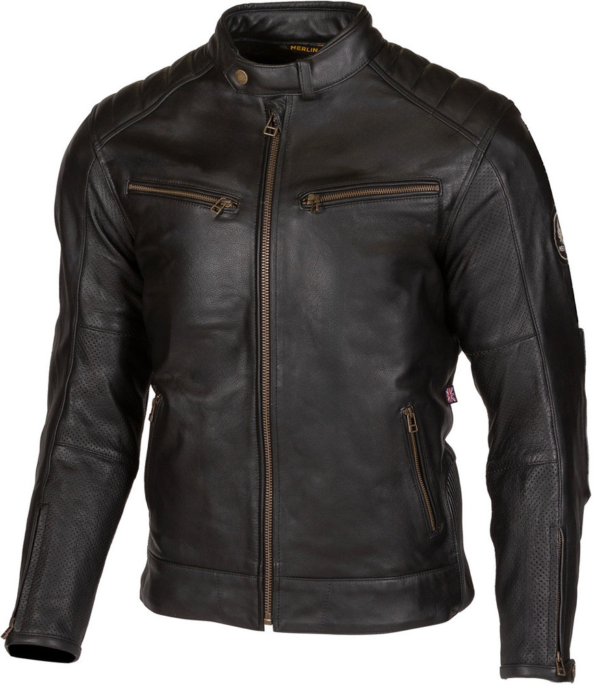 Merlin Chase II D3O Motorcycle Leather Jacket