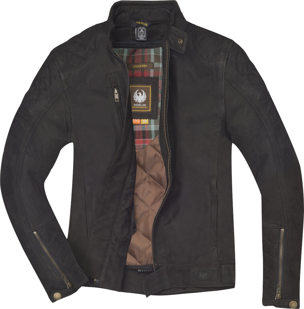 Merlin Stockton Motorcycle Leather Jacket