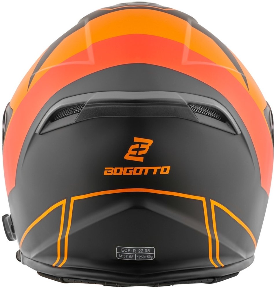Bogotto V586 Detri BT Bluetooth Jet Helmet