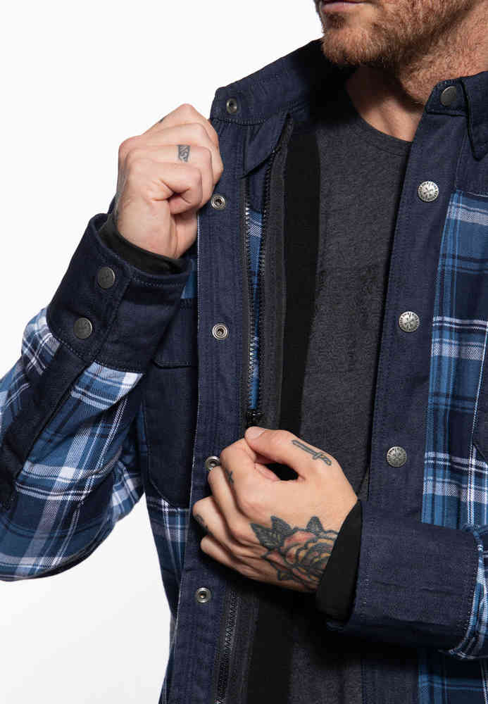 King Kerosin Chopper ´Till Death Blanko Adventure Functional Shirt