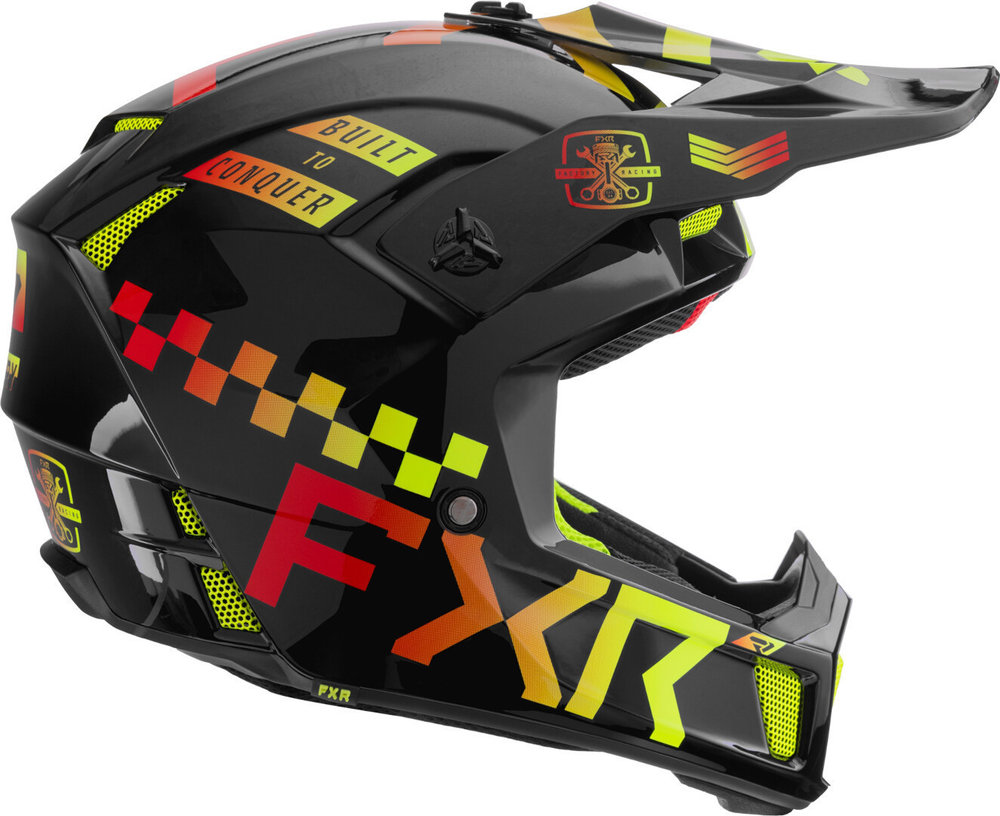 FXR Clutch Gladiator 2024 Motocross Helmet