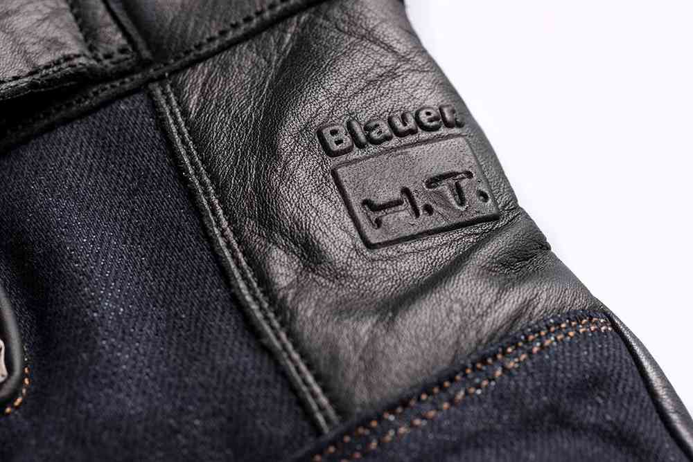 Blauer Combo Denim Motorcycle Gloves