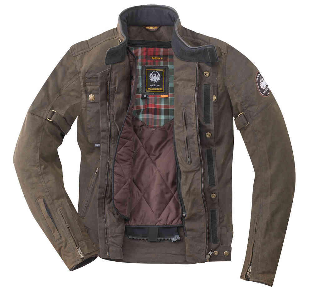 Merlin Barton II Motorcycle Waxed Jacket