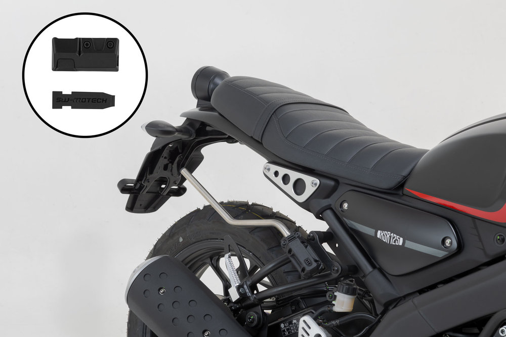 SW-Motech PRO BLAZE H saddlebag set - Black. Yamaha XSR 125 (21-).