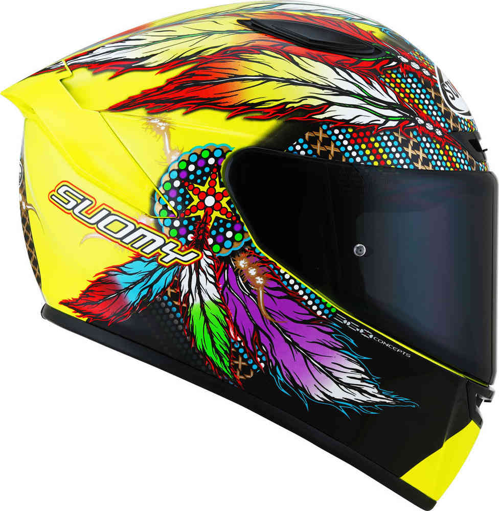 Suomy Track-1 Chieftain Multi Yellow 2023 Helmet