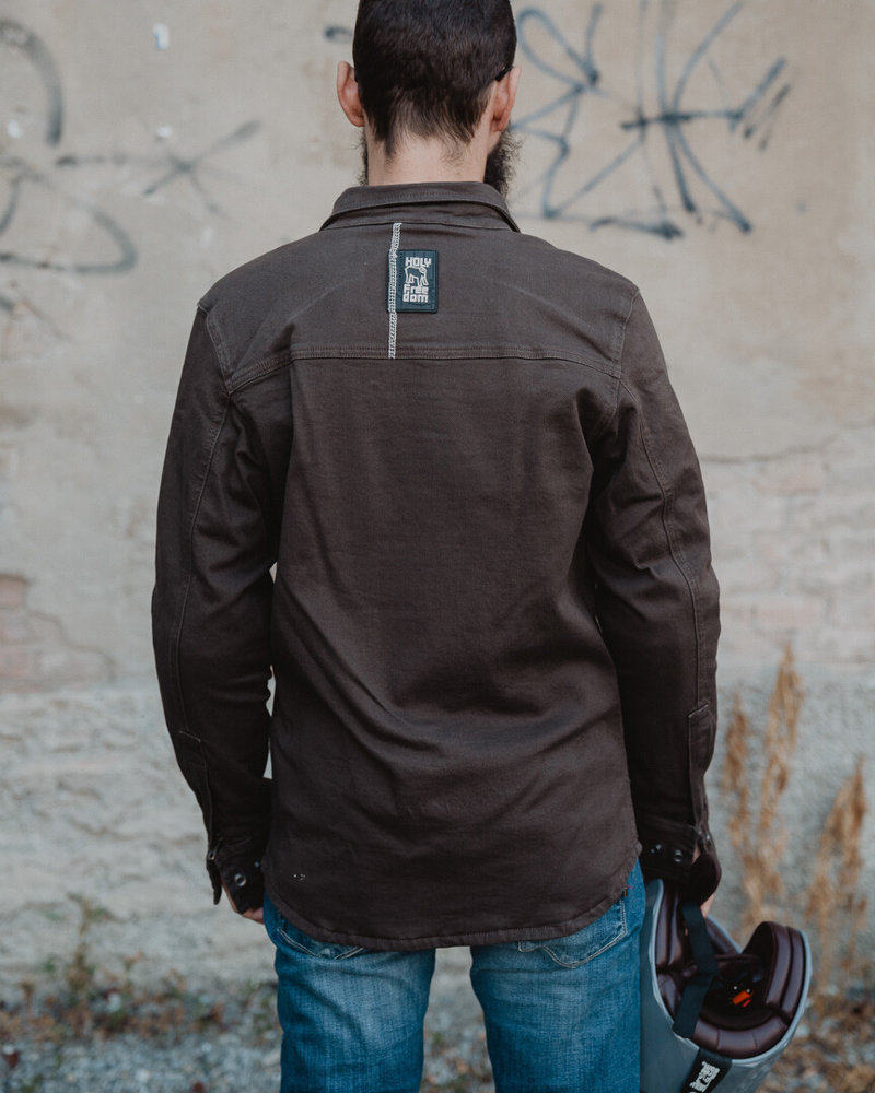 HolyFreedom Marrom Motorcycle Textile Jacket