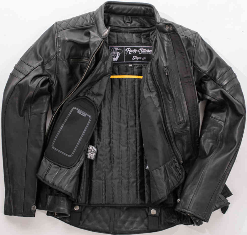 Rusty Stitches Super Joyce V2 Ladies Motorcycle Leather Jacket