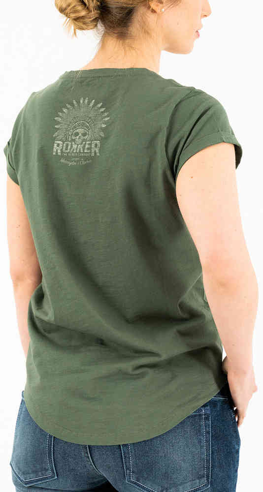 Rokker Indian Bonnet Ladies T-Shirt