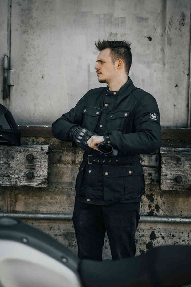 Merlin Kurkbury Motorcycle Waxed Jacket