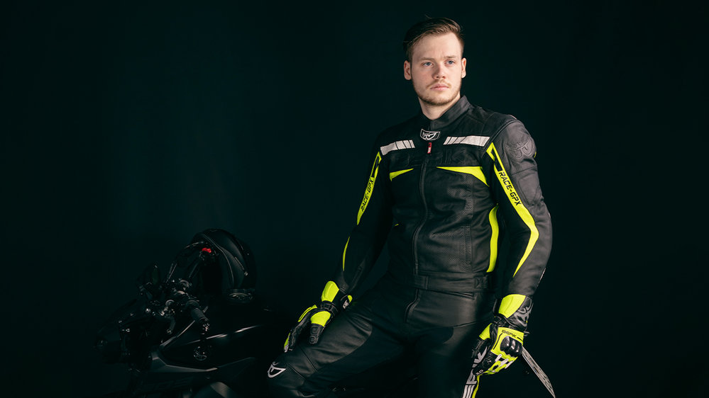 Berik Conquest Motorcycle Leather Jacket