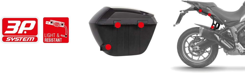 SHAD SH23 Side Cases Set