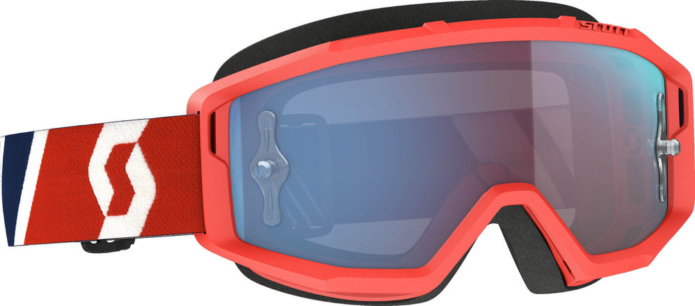 Scott Primal red/blue Motocross Goggles