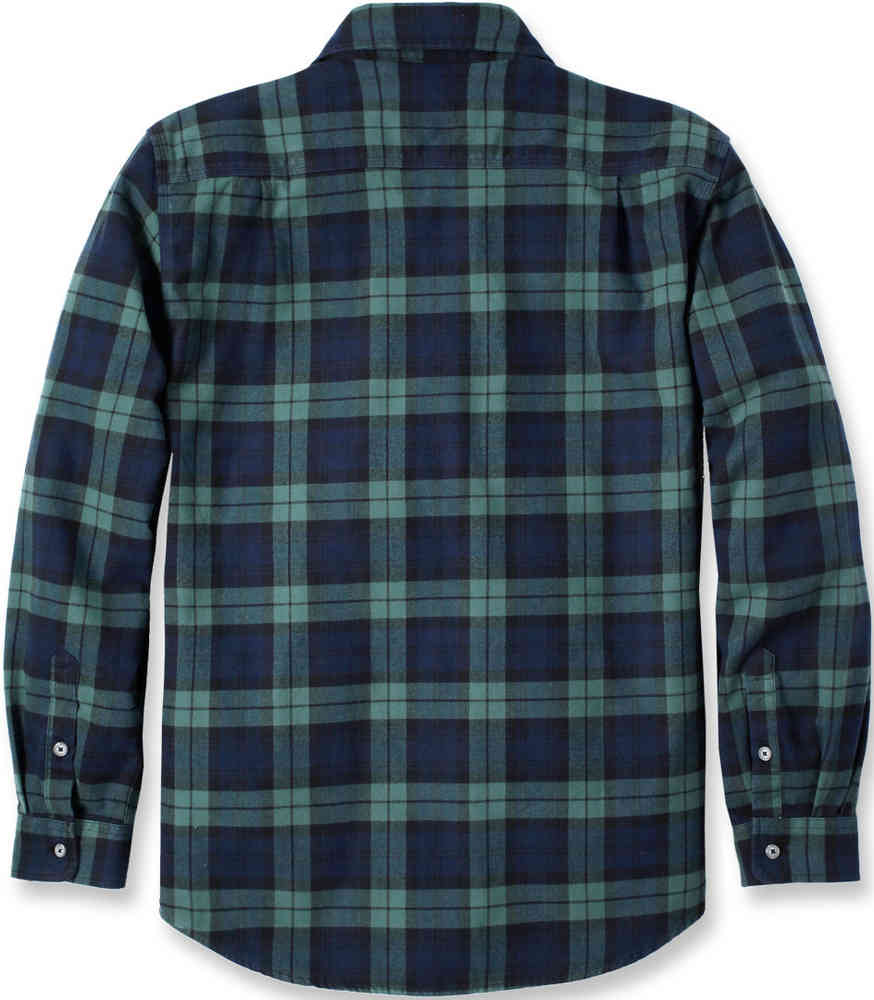 Carhartt Loose Fit Heavyweight Flannel Long-Sleeve Plaid Shirt