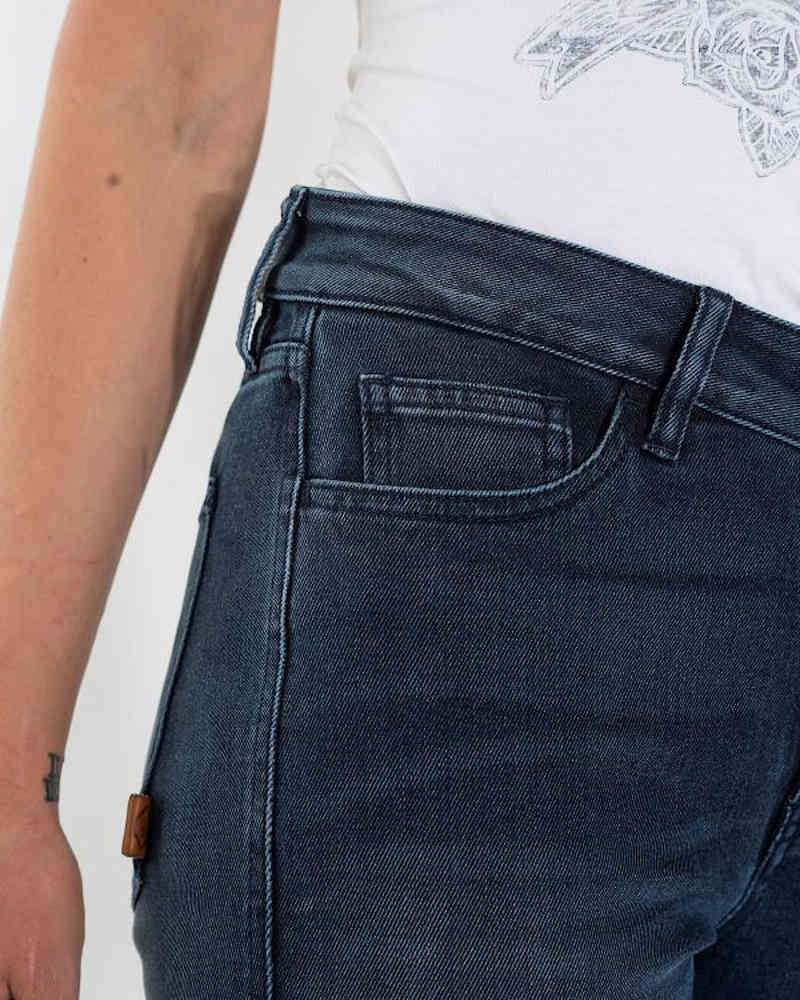 Rokker Tech Mid Straight Ladies Motorcycle Jeans