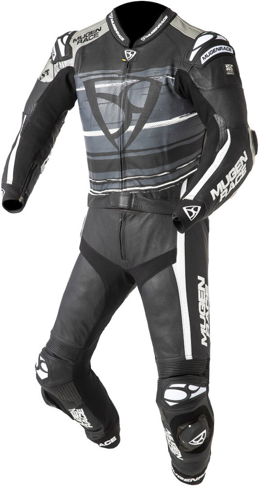 MUGENRACE RC-Max Due perforated Two Piece Motorcycle Leather Suit