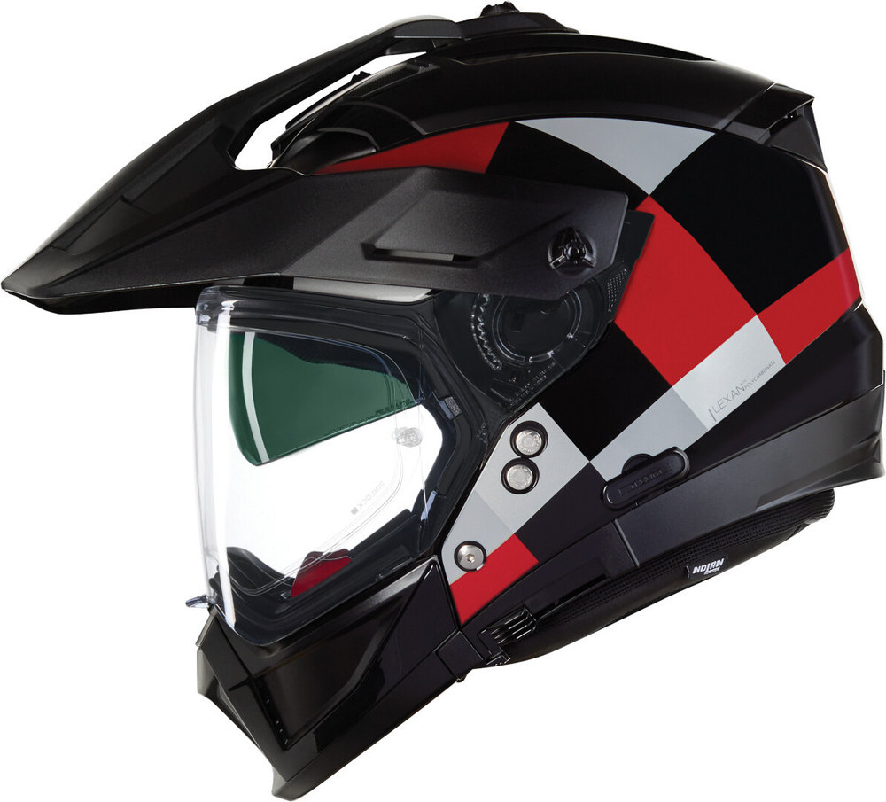 Nolan N70-2X 06 Ruvido N-Com Motocross Helmet