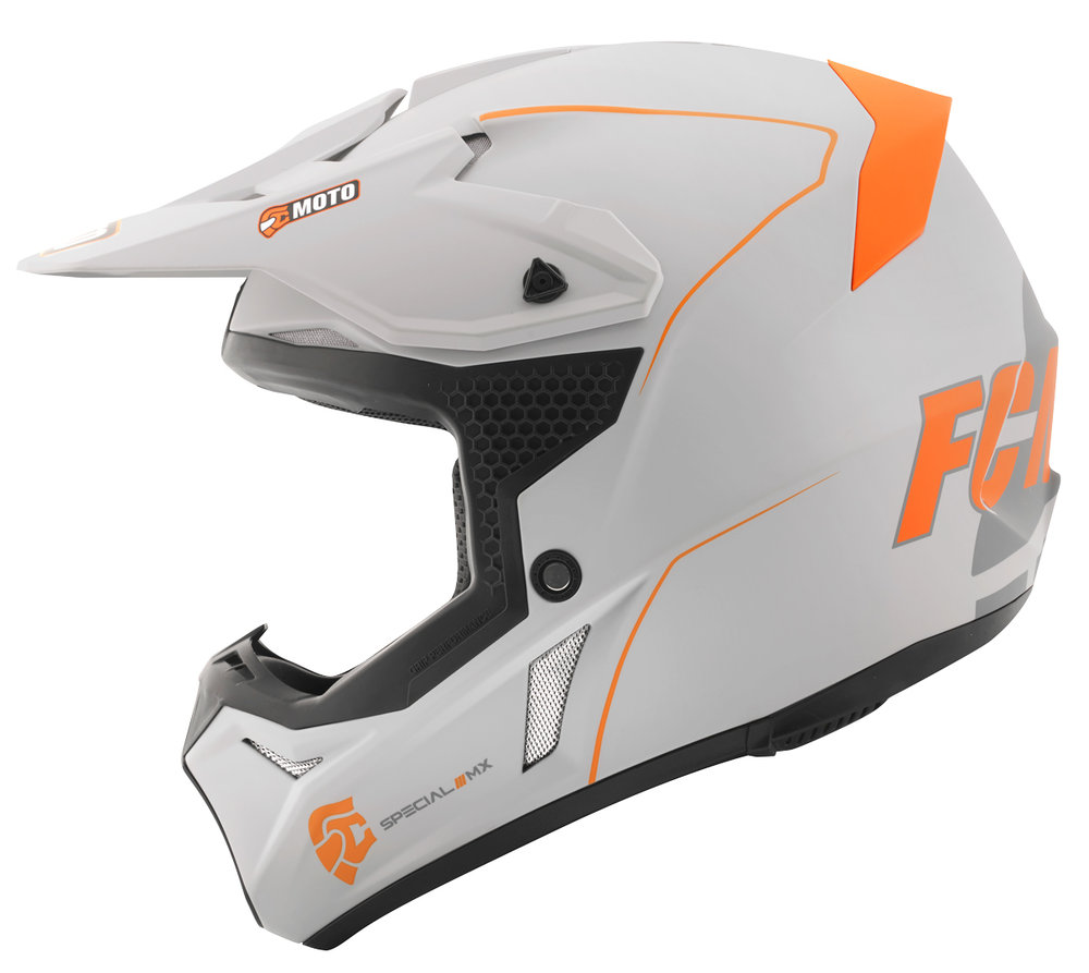 FC-Moto Merkur Straight Motocross Helmet