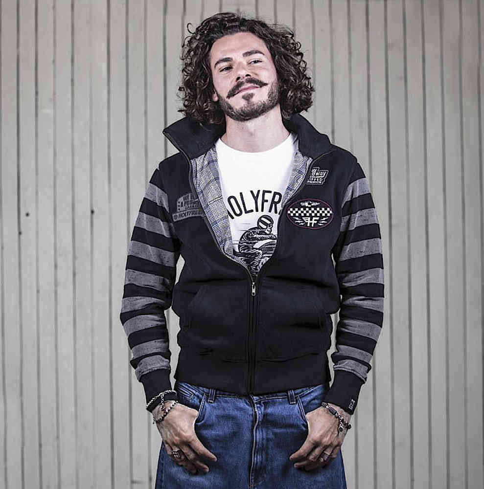 HolyFreedom Leather 2021 Zip Sweatshirt