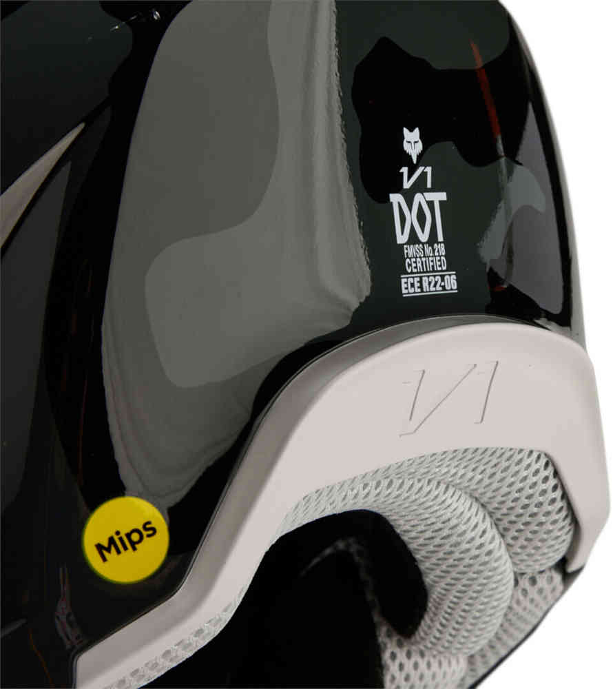 FOX V1 Bnkr MIPS 2023 Youth Motocross Helmet