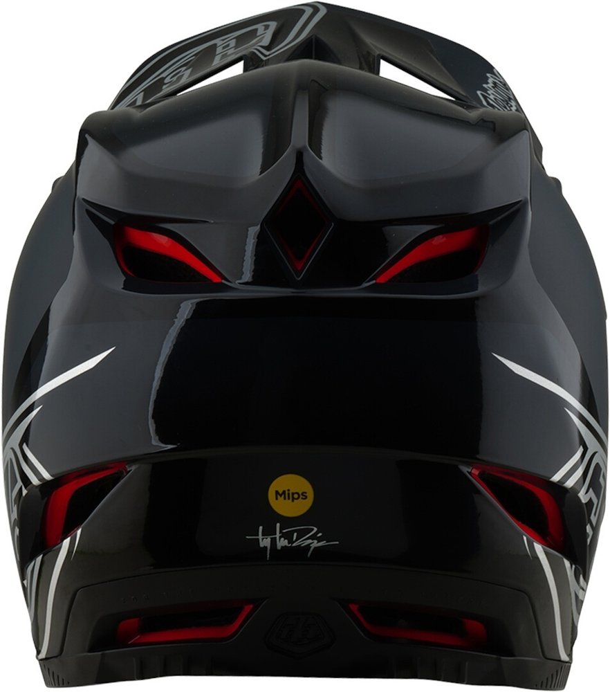 Troy Lee Designs D4 Mips Shadow Polyacrylite Downhill Helm