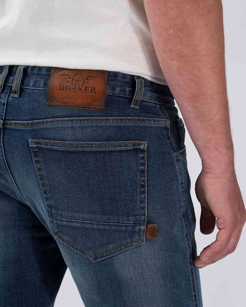 Rokker Rokkertech Tapered Slim Carrot Fit Motorcycle Jeans