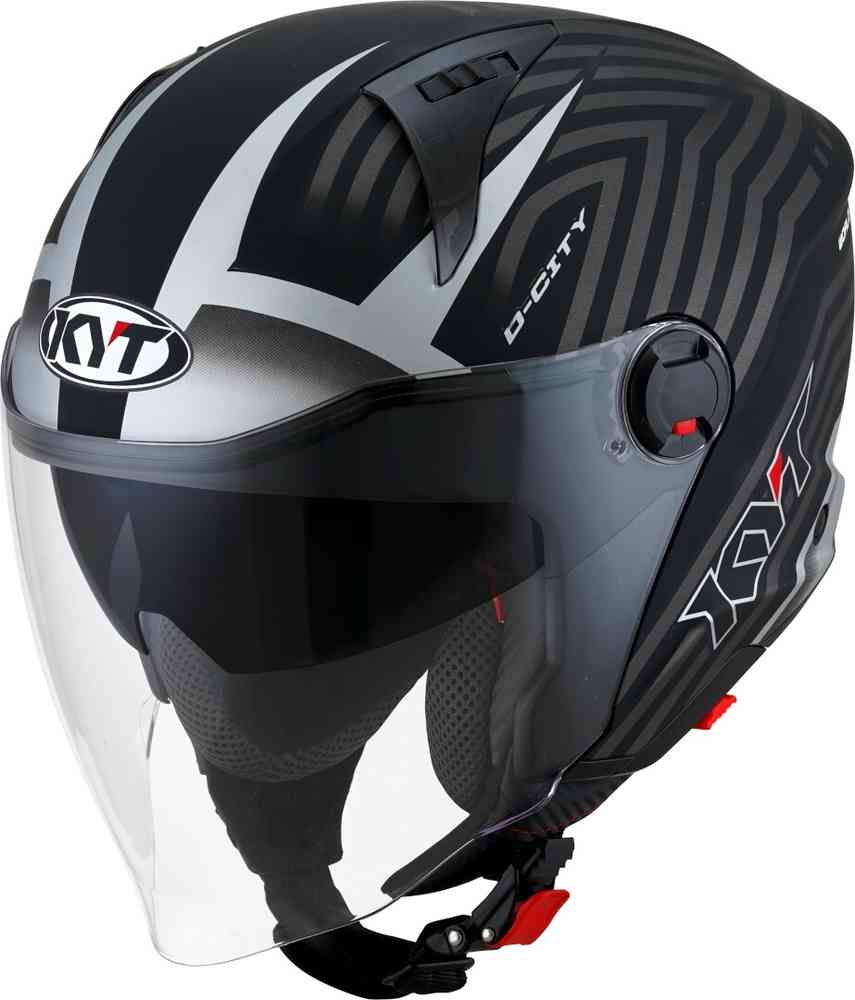KYT D-City Lucent Jet Helmet
