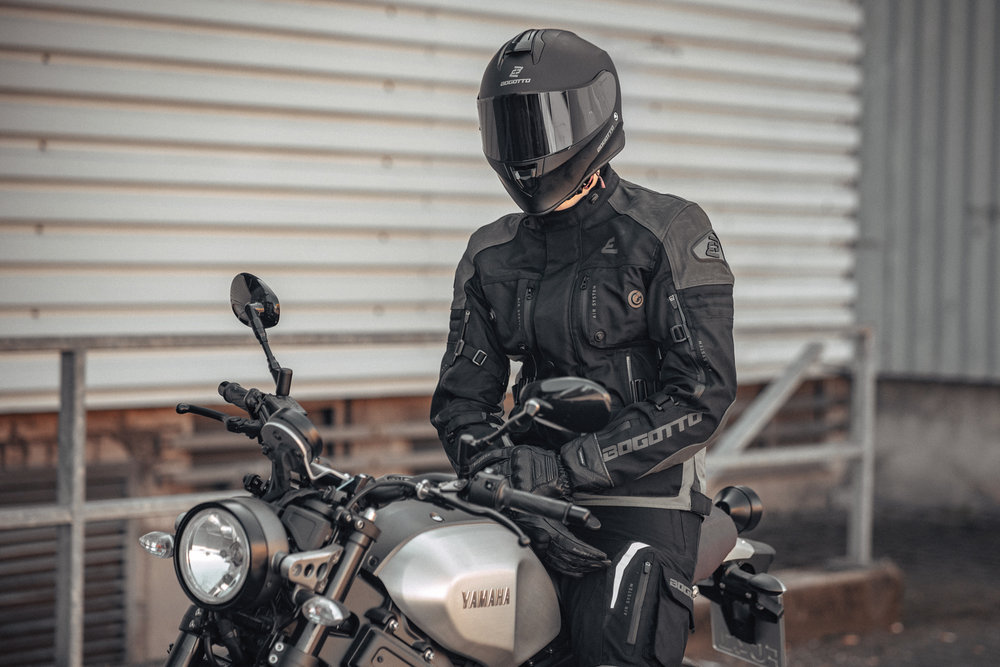 Bogotto Explorer-Z waterproof Motorcycle Leather- / Textile Jacket