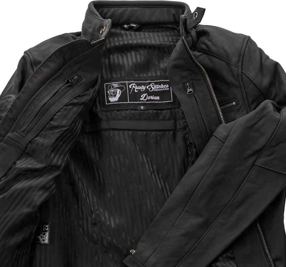 Rusty Stitches Dorian Motorcycle Leather Jacket