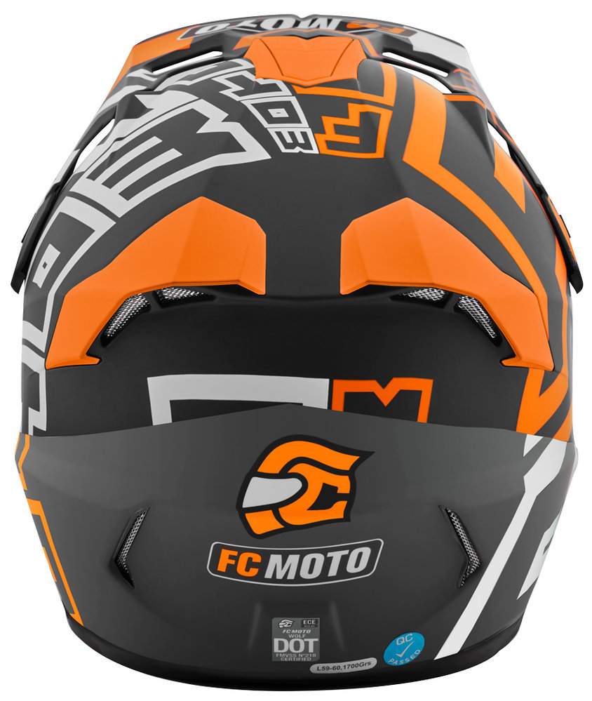 FC-Moto Merkur Flex Motocross Helmet