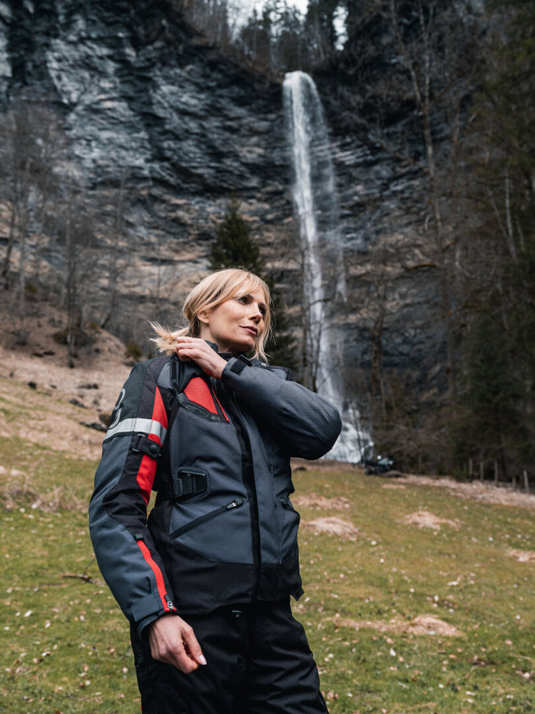 Bering Halifax 17353 waterproof Ladies Motorcycle Textile Jacket