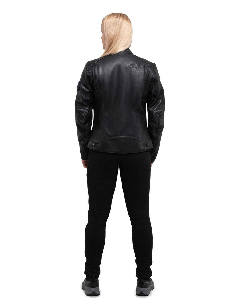 Rukka Blockracerina Ladies Motorcycle Leather Jacket