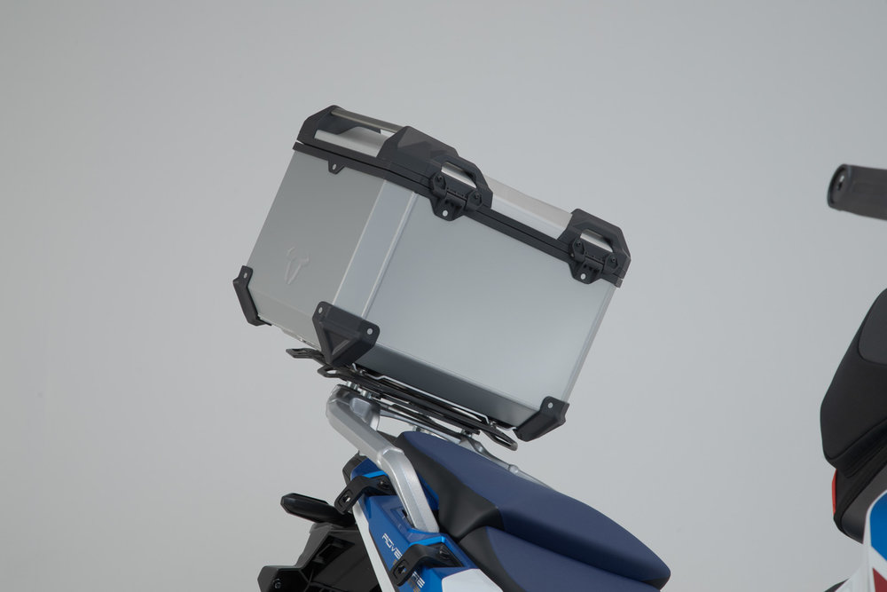 SW-Motech TRAX ADV top case system - Silver. Honda CRF1100L / Adv Sports (19-).