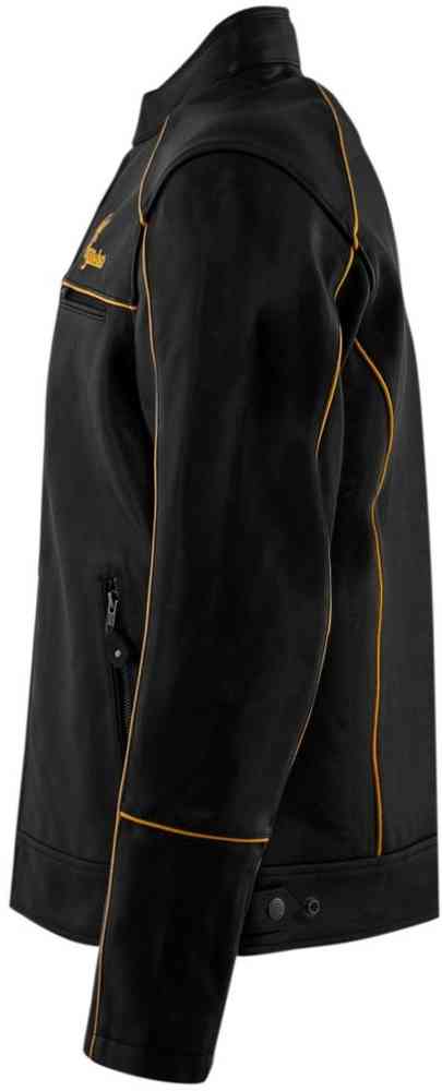 Rusty Stitches Chase Motorcycle Leather Jacket