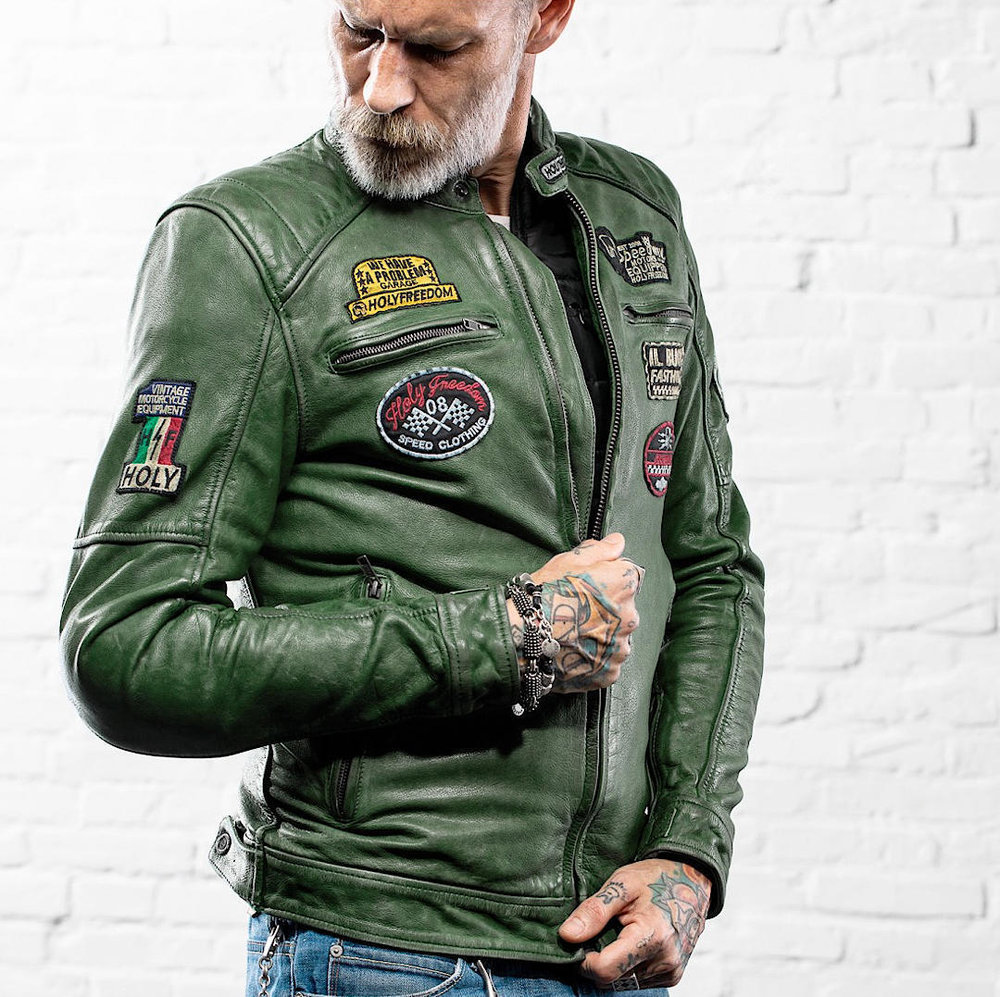 HolyFreedom Zero Evolution Motorcycle Leather Jacket