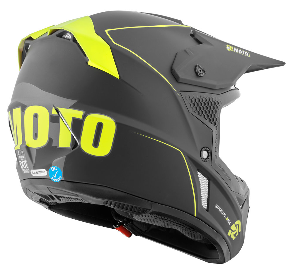FC-Moto Merkur Straight Motocross Helmet