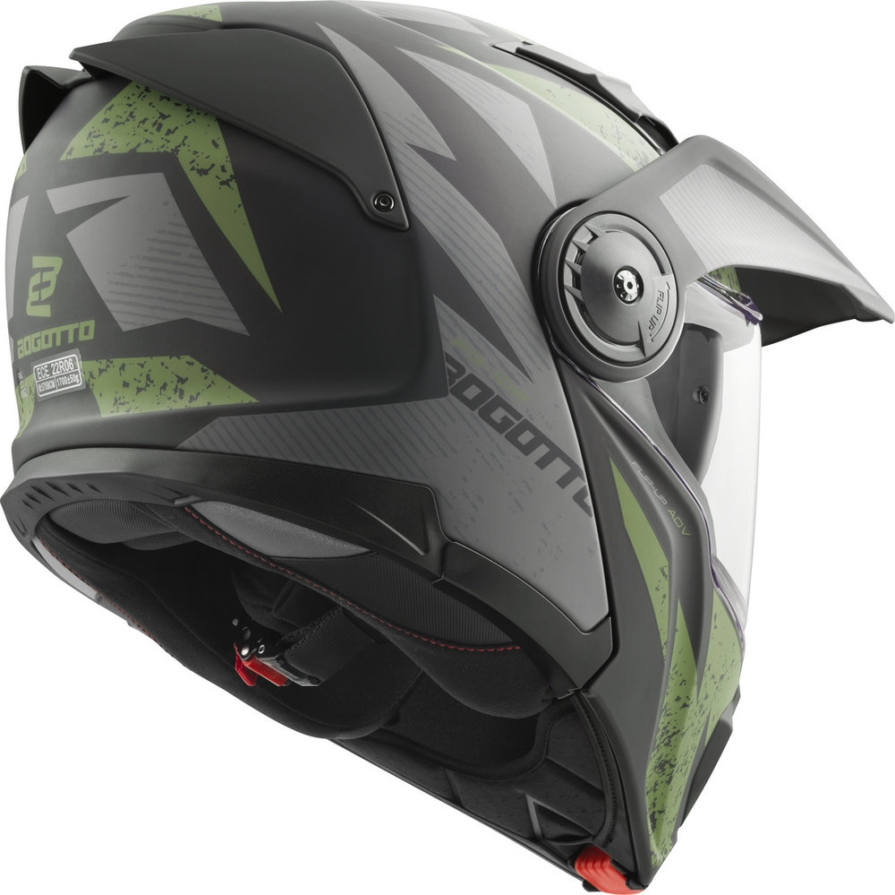 Bogotto FG-102 Safari Fiberglass Enduro Helmet