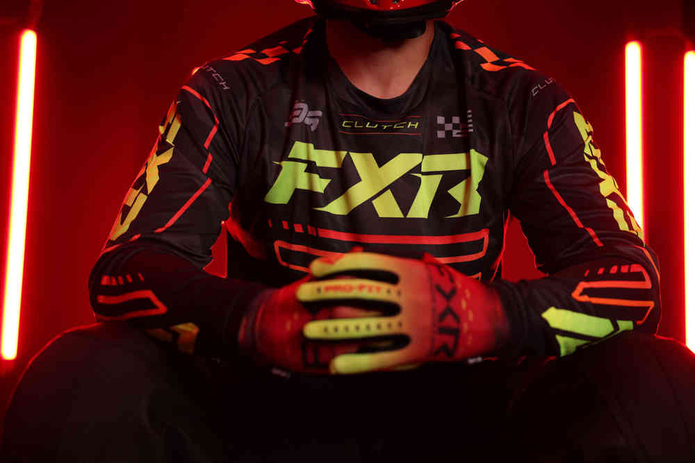 FXR Clutch 2025 Motocross Jersey