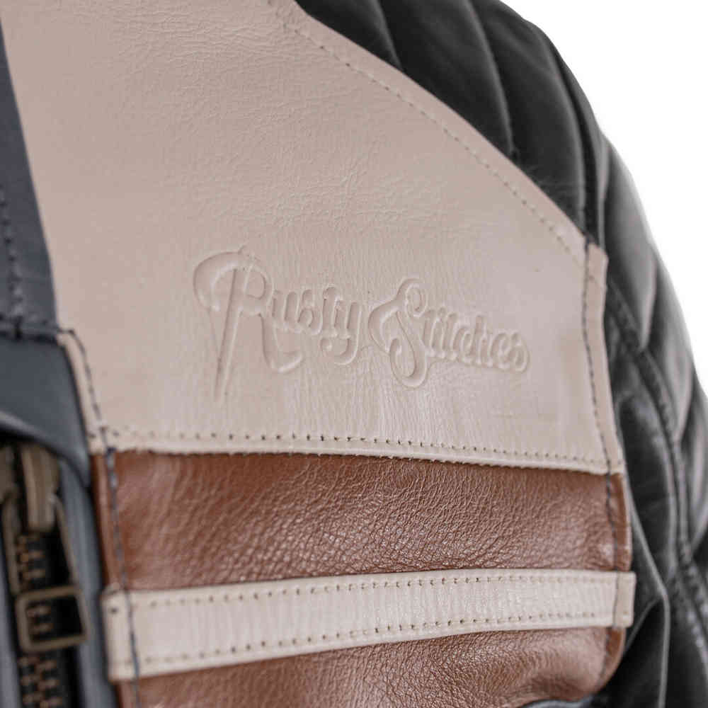 Rusty Stitches Steve Motorcycle Leather Jacket