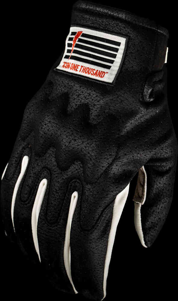 Icon Airform Slabtown perforated Motorcycle Gloves